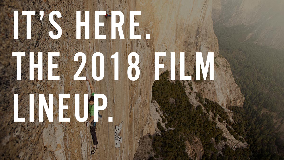 Here it is, the moment you've been waiting for: the 2018 #Mountainfilm lineup, and it's killer. This year’s films range from incredible shorts to epic features. Full schedule will be released on May 15! bit.ly/2018films #mfilm18