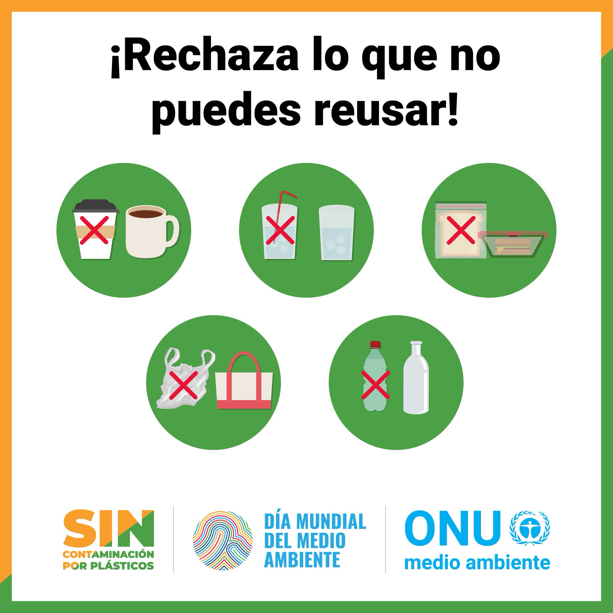 ONU Medio Ambiente on Twitter: "¡Dejar de usar #plásticos ...