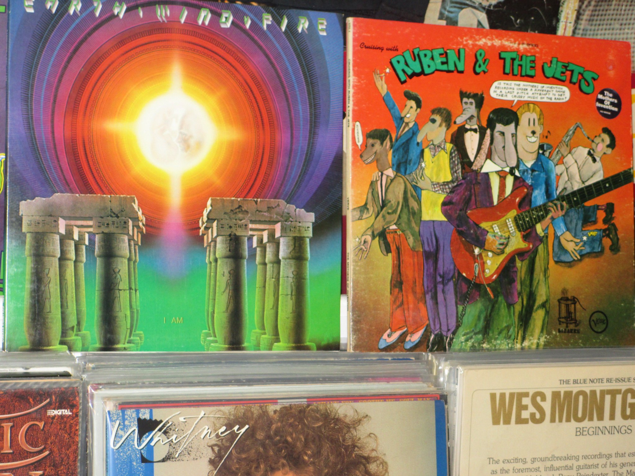 Happy Birthday to Philip Bailey of Earth, Wind & Fire and the late Jim Sherwood of the Mothers Of Invention 