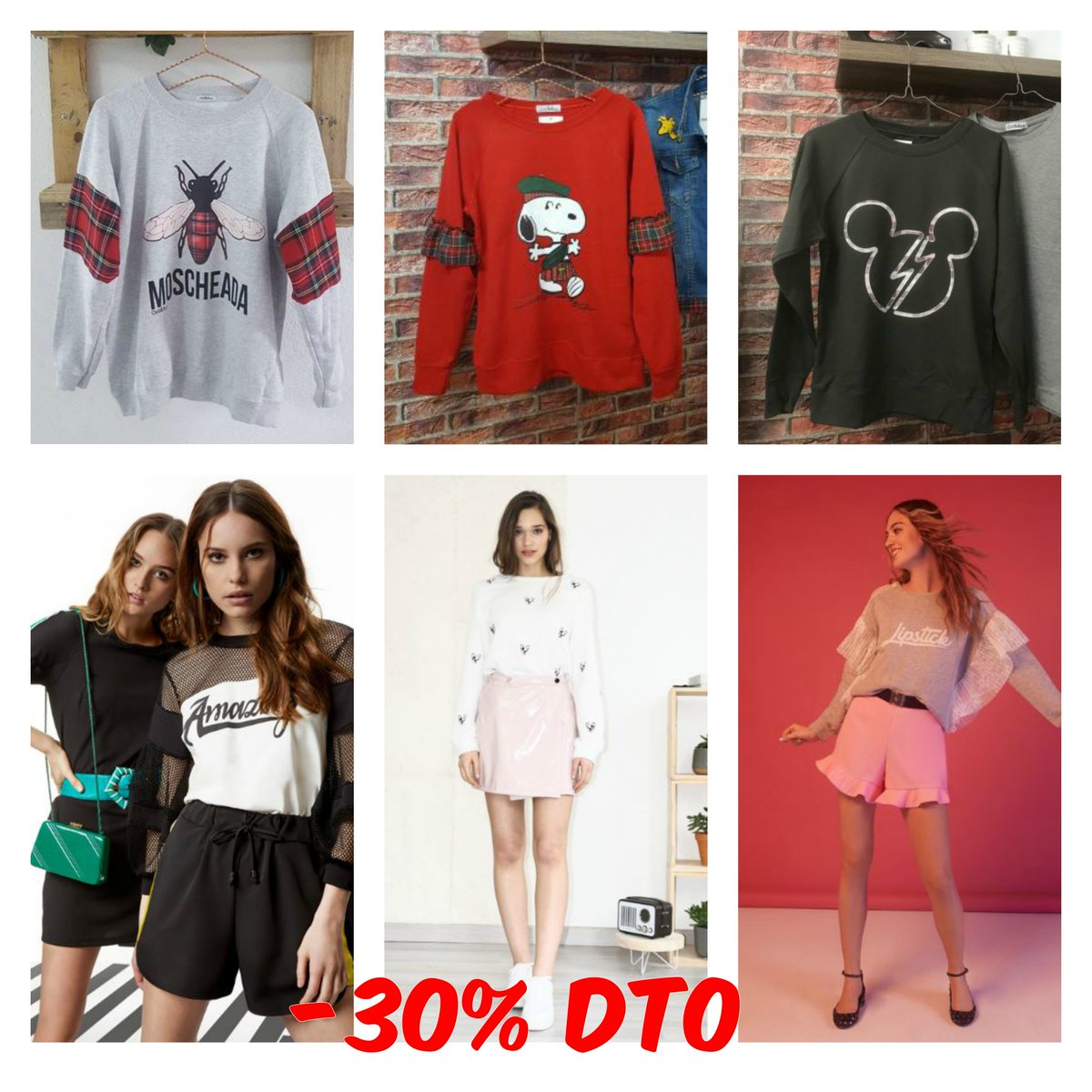 shopombu's tweet photo. 🔺🔺🔺🔺 - 30 % DTO EN SUDADERAS MUJER🔺🔺🔺🔺
Ya no tienes escusa para conseguir tu #sudadera de primeras marcas italianas y españolas ‼️‼️#missmiss #daphnea #chill&amp;buy
➡️ https://t.co/LlhznhhFBx
#ombu #mujer #temporada #sudaderas #spring https://t.co/yerUWdeDZJ