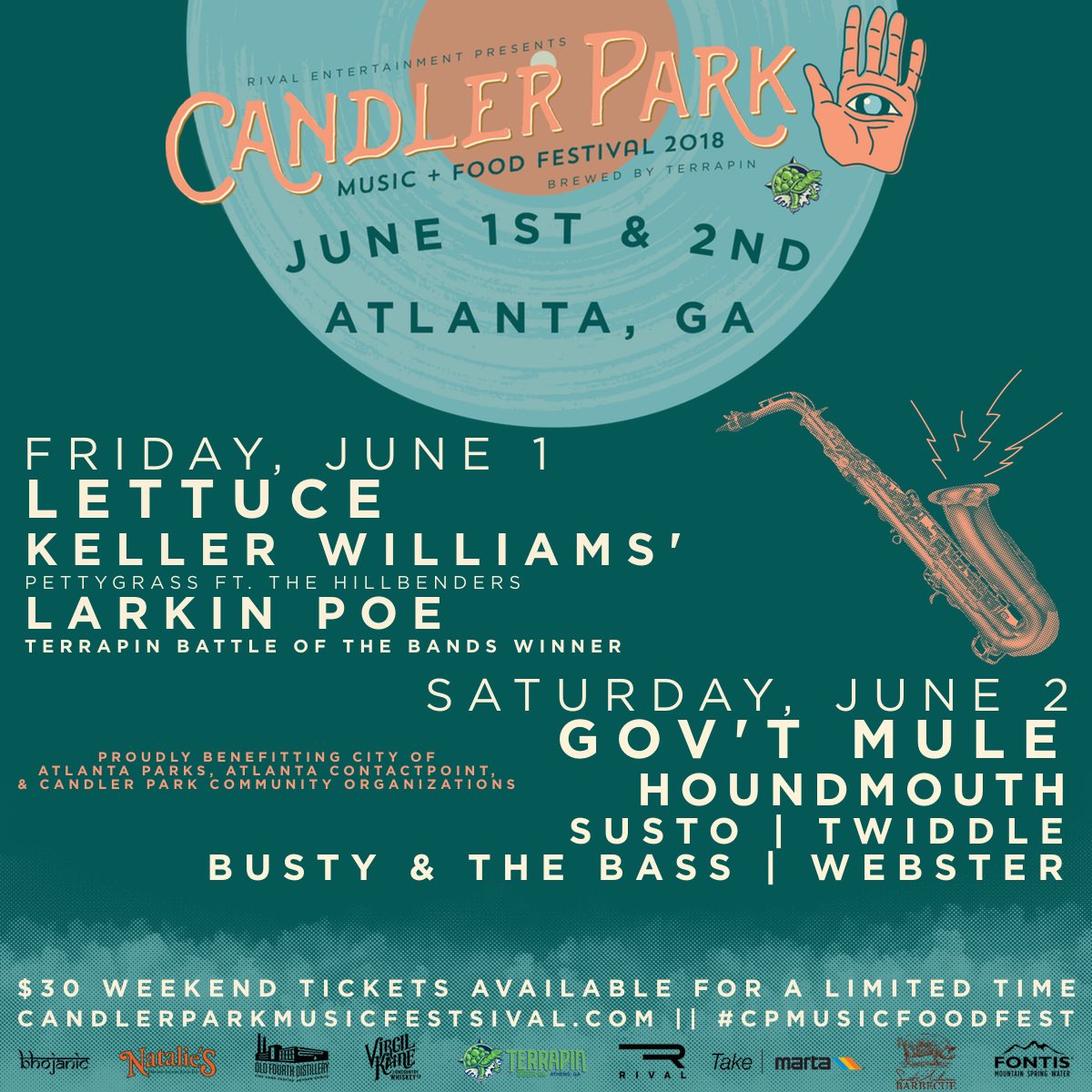 CandlerParkFest's tweet photo. Check out the daily lineup for #CPMFF2018! Can't wait to celebrate 10 years in Candler Park with YOU
Grab tix ⏩ https://t.co/AbE2mYW9Nb https://t.co/myLtKv8ltE