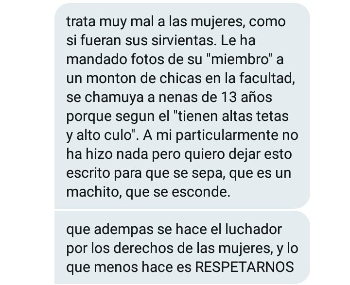 JigsawRoca's tweet photo. ESTO HIZO LAUTARO LOZANO EN #ROCA ➡ RT

#Cuentalo #QueLoSepanTodos

No tengas miedo, compartí tu experiencia por MP, yo me encargo de difundirlo. https://t.co/8tOhUIWvRm