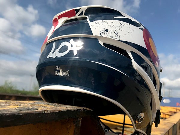 JackWraps's tweet photo. Check out the new helmet wraps @LaxOutreach men's lacrosse will be rocking in Japan this summer...

https://t.co/HwYqmmPS3Y https://t.co/XlWc9gITsO