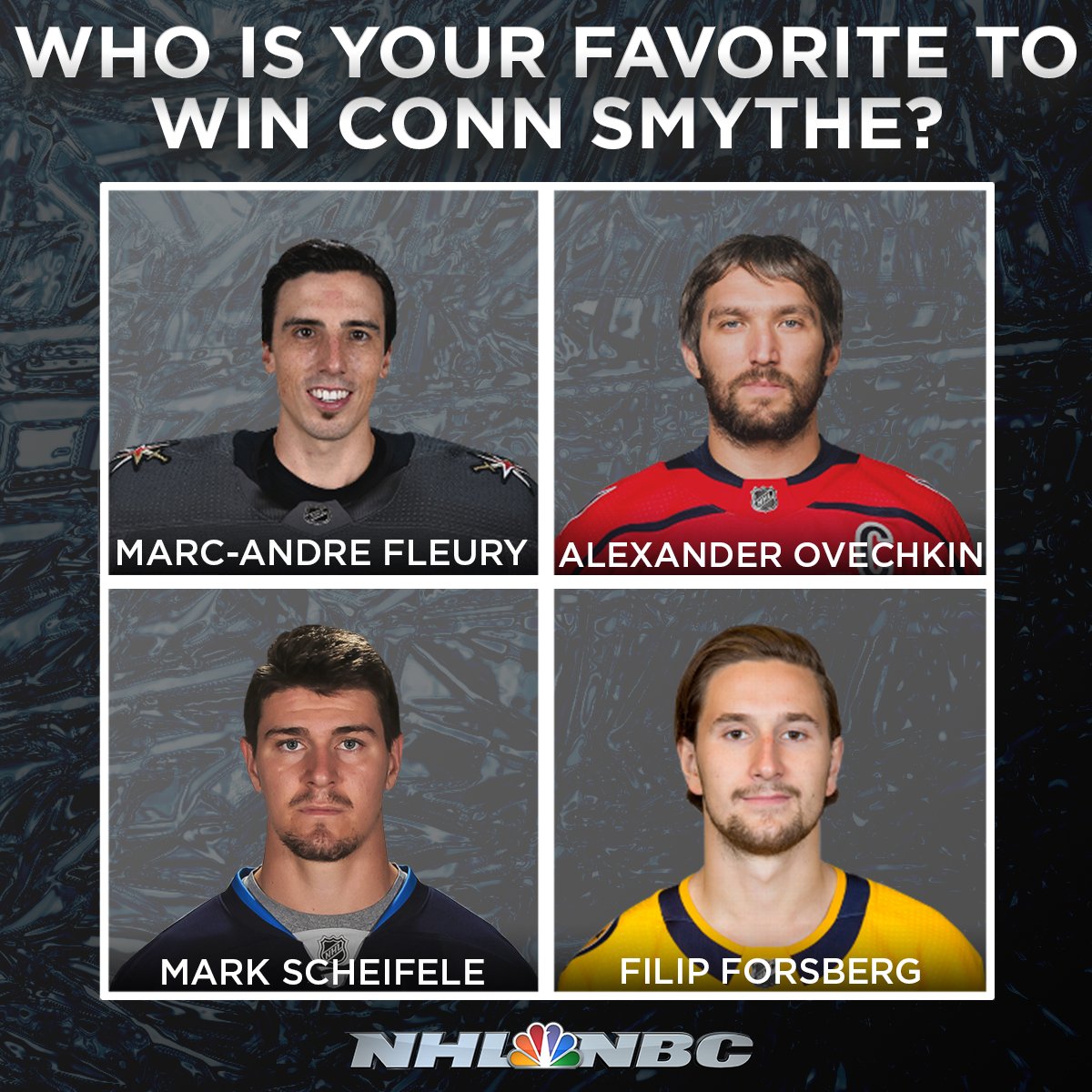 NBCSportsHockey's tweet photo. Who's got your vote for Conn Smythe? 🧐 https://t.co/0ujKzYupb9