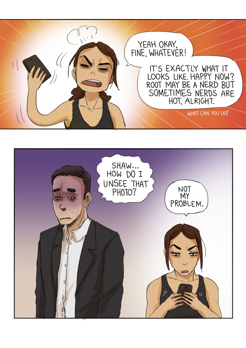 root is hardly present but still manages to traumatize john 