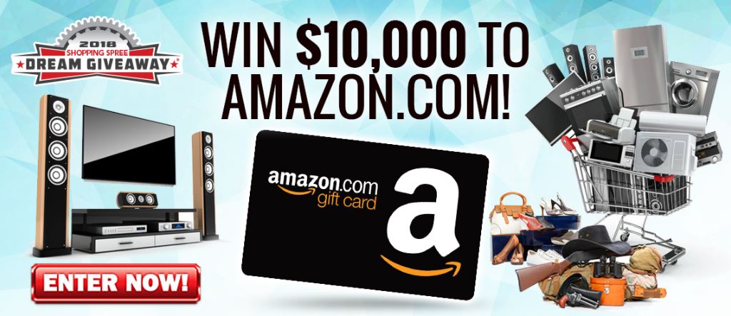 DreamGiveaway's tweet image. There is still time to enter to win a $10,000 Amazon.com gift card! Donate $3 or more to help charities and get automatically entered to win! Donate $25 and use  #promocode FB20188 and get a huge ticket bonus! ow.ly/m5hS30jntUY  #WinAmazon #winshoppingspree