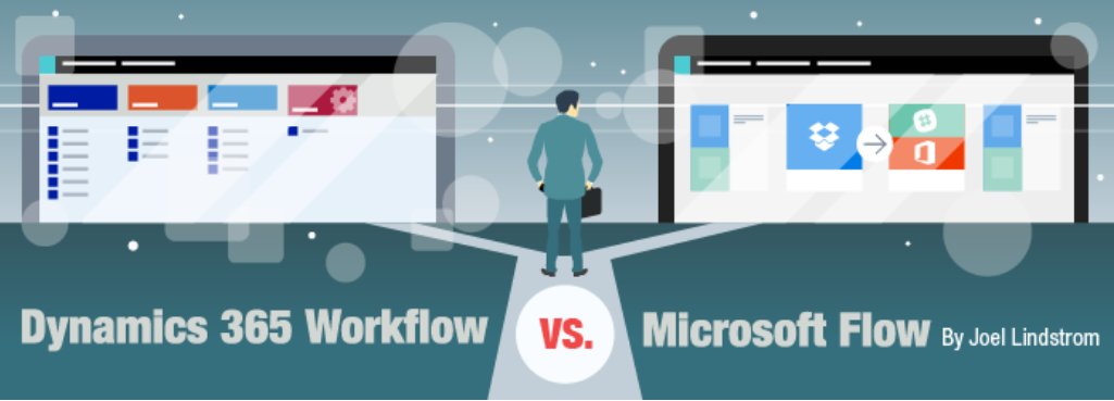 CyrilCourree's tweet photo. A good overview: Dynamics 365 Workflow vs. Microsoft Flow #MsDyn365 https://t.co/gfUJQVJhN5 https://t.co/3Nx5bDpzNG