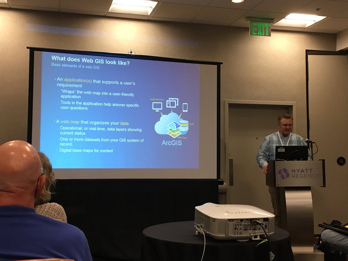Drdiolander's tweet photo. Some of our NMAS team presenting on the use of the WEBEOC - Arcgis Extention. Juvareβs Matt Cronin and ESRIβs Jeff Baranyi & Kevin Armstrong. #NMAS, #Juvare https://t.co/2tQdI8BXhe