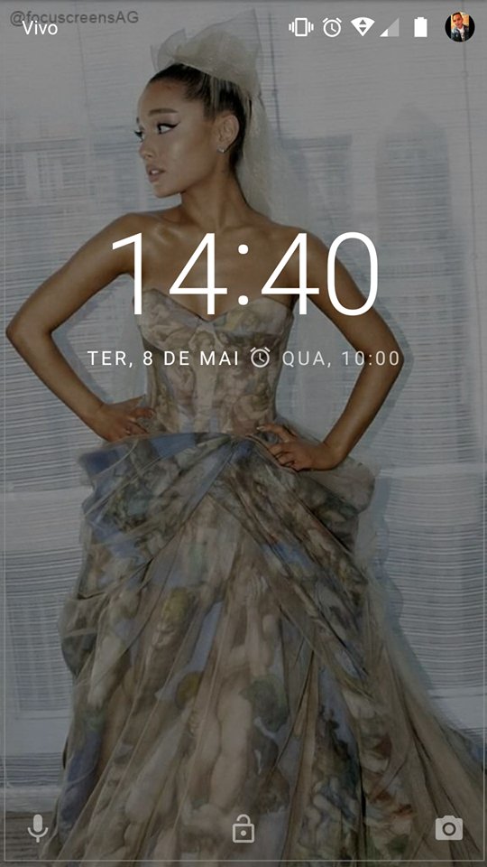 focuscreensAG's tweet photo. ✿ Lockscreen Ariana Grande! ✿ 

➵ RT, se você quer esta lock. (mandarei na sua DM)
➵ FAV, se gostou

#MetGala2018 https://t.co/tUApoGWCQB