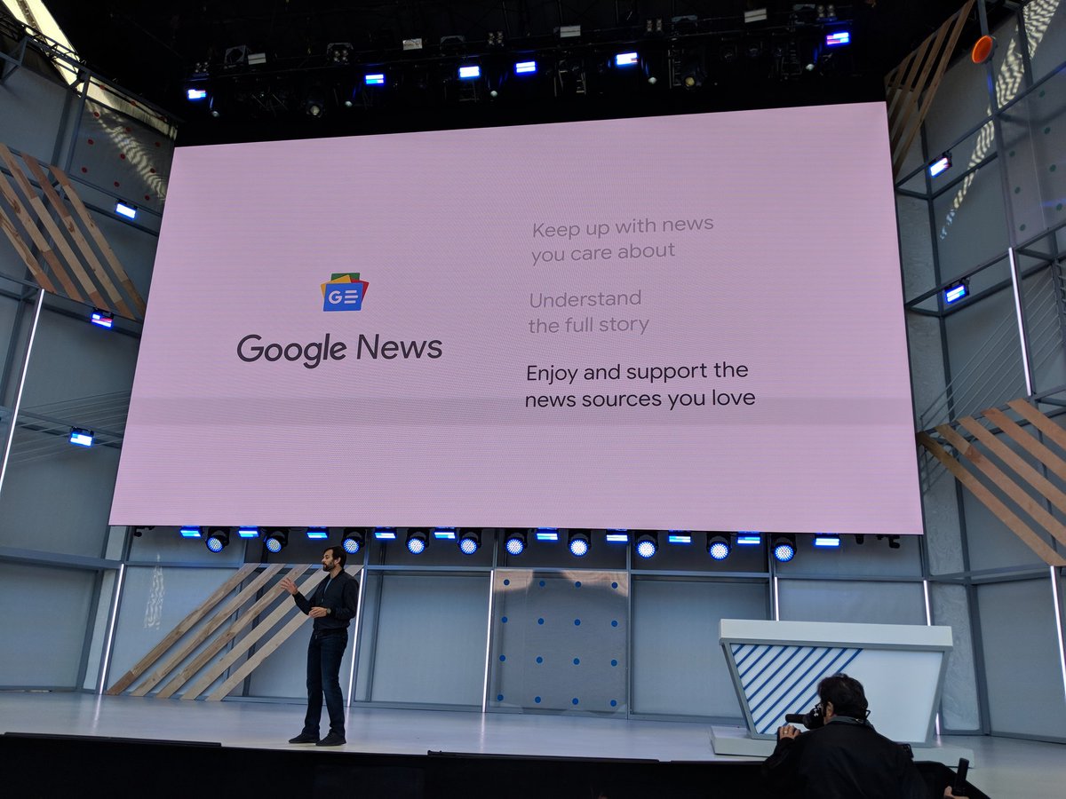 SabriDWS's tweet photo. Revamed Google News announced #io8 #googlenews https://t.co/1SDmGJW9fa