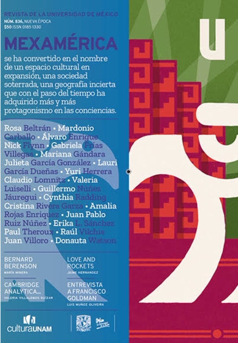 #NovedadesLCOS 
 
Adquiere el ultimo ejemplar de la “Revista de la Universidad de México - MEXAMÉRICA”

Disponible en <a href="/LibreriaCOS/">C Obregón Santacilia</a> en la <a href="/FAC_ARQ_UNAM/">FAC. DE ARQUITECTURA</a>