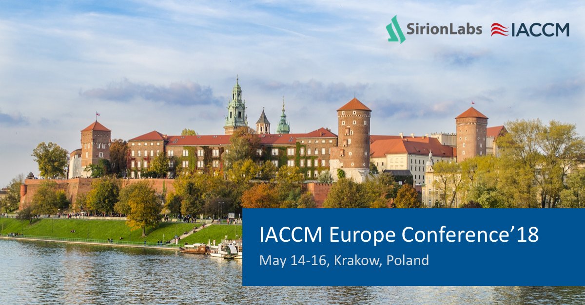 SirionCLM's tweet photo. We will be at the @iaccm conference in Krakow, Poland next week. Booth #6. Don't miss the case study presentation featuring UK's Dept for Transport and SirionLabs exploring change management in CLM automation programs. https://t.co/erPDoy2P7w @transportgovuk @claudemarais https://t.co/TUZihlHBFS
