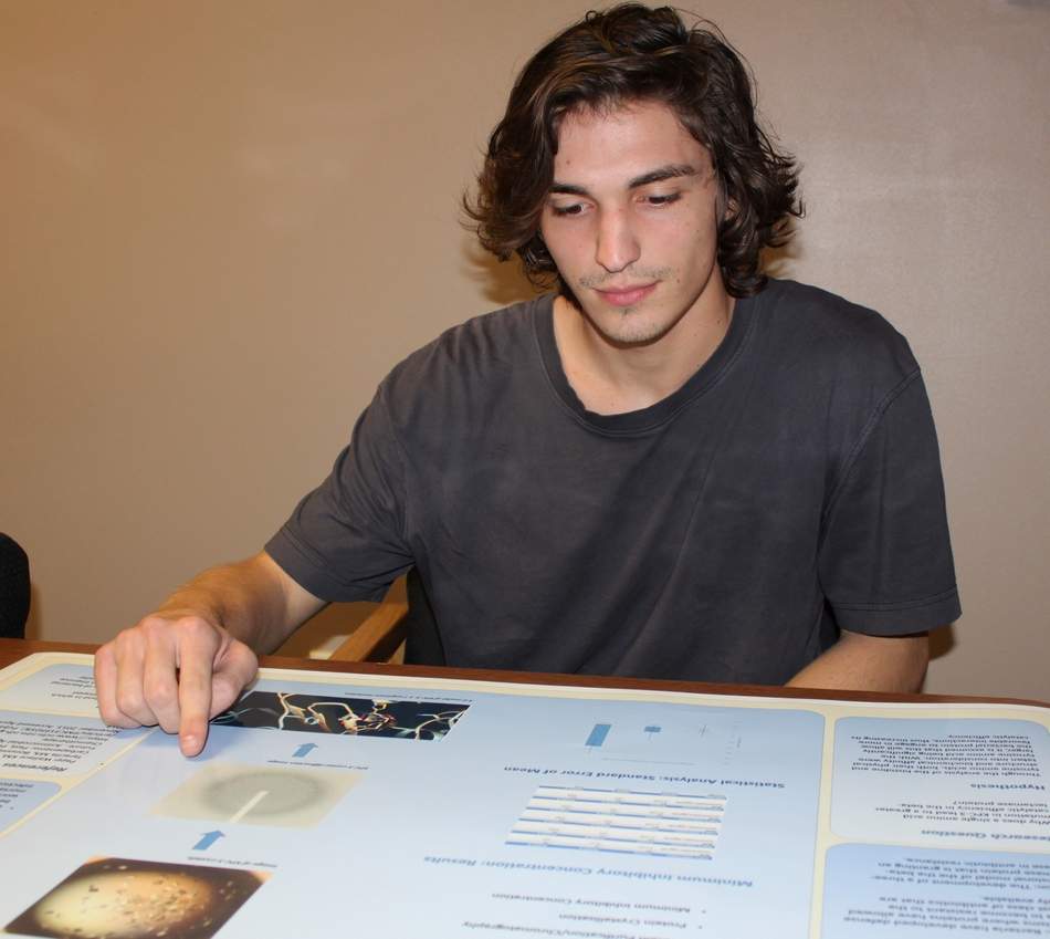 CollegeBoard's tweet photo. Congratulations to Adis, who will be presenting his #APCapstone project, the world's first 3D model of the KPC-3 protein, at #IntelISEF! @JWMHS @pascoschools https://t.co/M5nv2yRsAe https://t.co/n50fpzxNvk