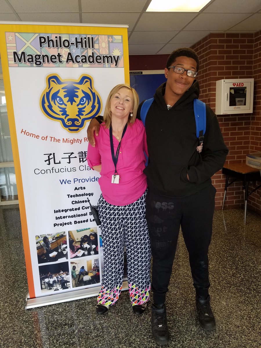 One of our exemplar students who stood up for what was right and saved another student. That's the philo way...go tiger @philohillroars