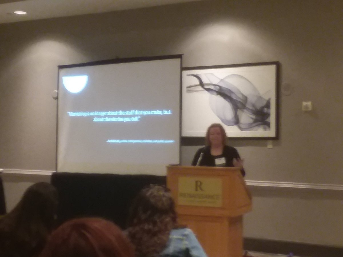 KristineGruver's tweet photo. @Godin_Quotes in a presentation about @instagram. Win. "Marketing is no longer about the stuff you make but about the stories you tell." #csprcSpectrum https://t.co/Q3rffOWd2F