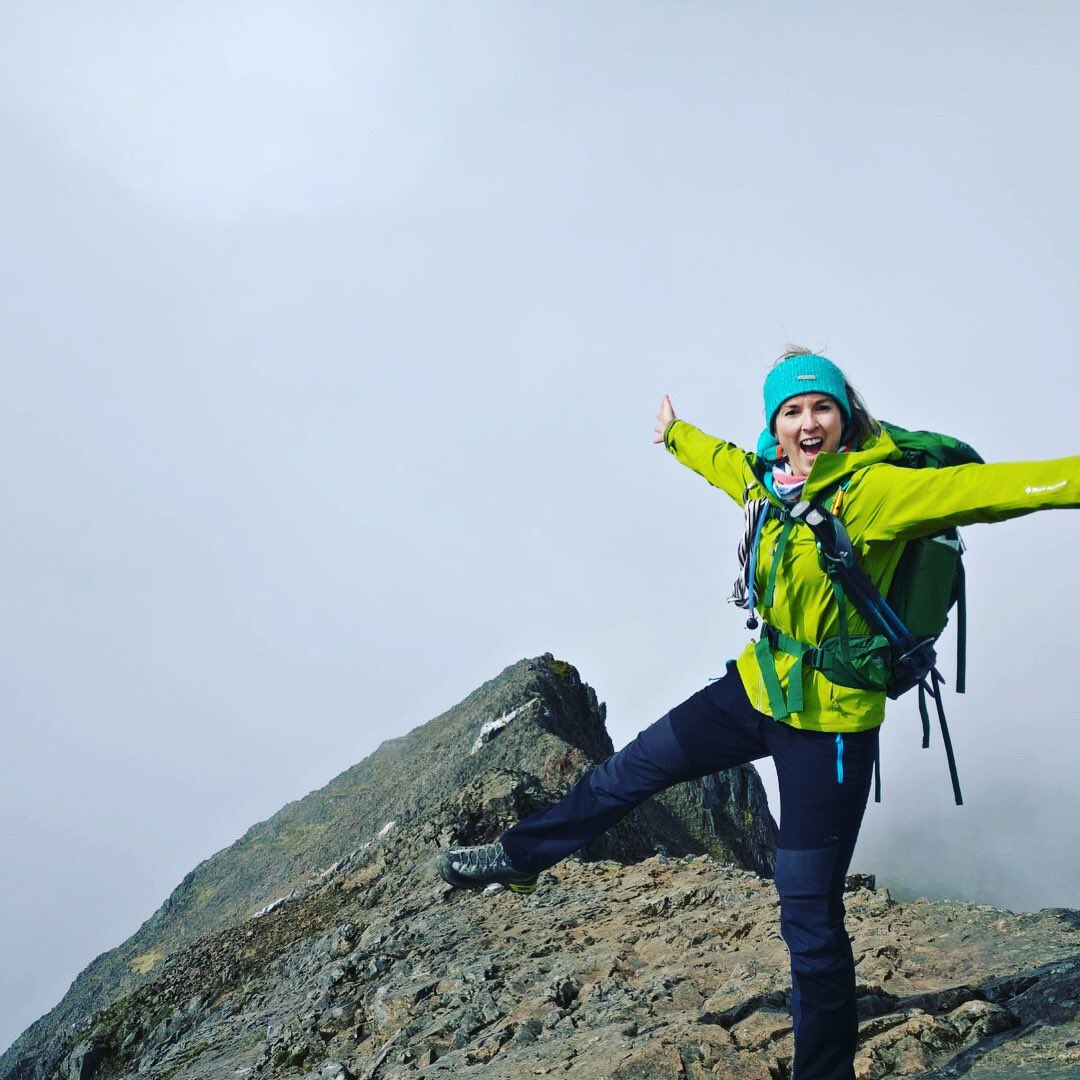 Climber_Mel's tweet photo. Scrambling today up Grib Goch up to Snowdon #scramble #snowdon #climb #climbers #gribgoch #wales #snowdonia #outdoors #walking #team #rock https://t.co/n8Sp6mAgLI