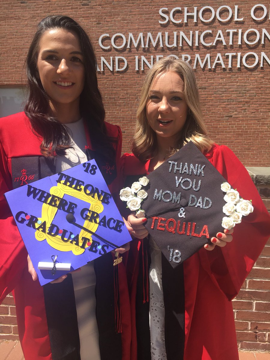 RutgersCommInfo's tweet photo. I spy graduation photo shoot outside our building! Congrats ladies!  Good luck!  #CommStudents #RutgersGraduation #SCIConvocation https://t.co/HpUztw8eHE