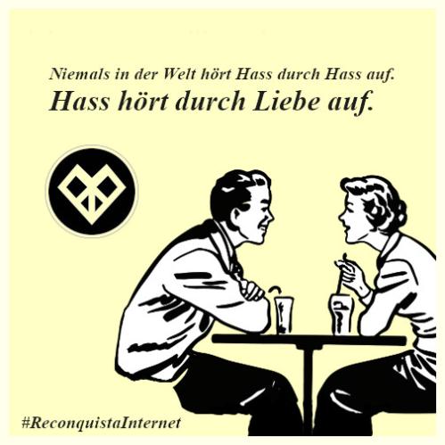 Hach, wie die Boys von #ReconquistaGermanica mal wieder unter der Diskussion #kriminalstatistik rumhaten... Dabei wäre die Welt doch mit etwas mehr Liebe und Vernunft ein sehr viel lebenswerterer Ort für alle Menschen! Traut euch, Liebe beißt nicht! #ReconquistaInternet