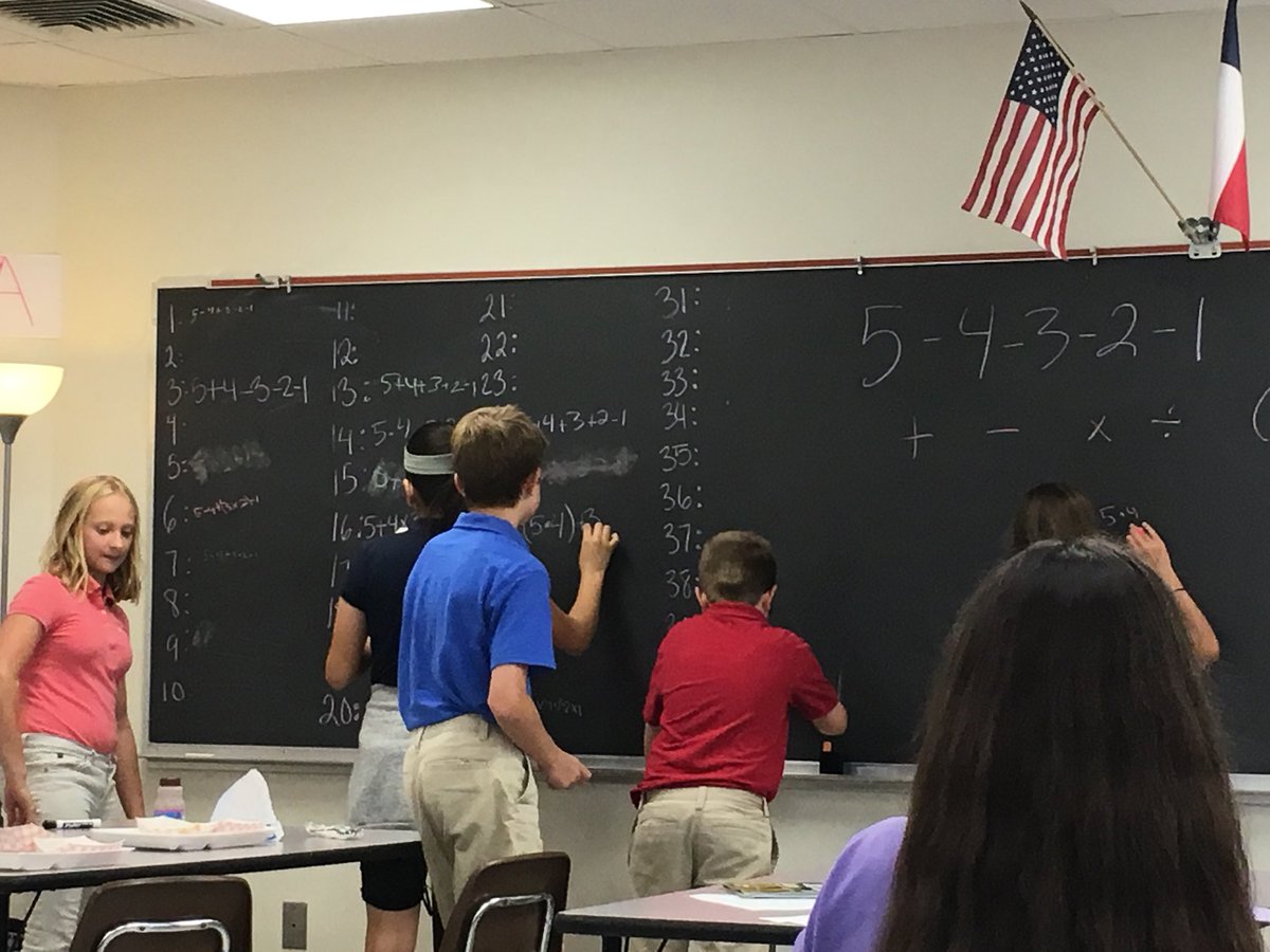mrs_helms311's tweet photo. Math Club did the 5-4-3-2-1 Challenge from @mathequalslove! My smarties in 6th grade loved this. @CISDMartin #WildAboutMartin #6math https://t.co/d0ZiZVH1ki