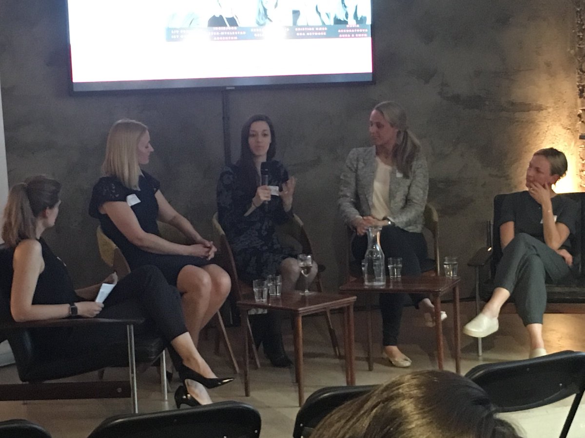 SivIsabelEide's tweet photo. - We need a Tech in the City! Inspire more Women into tech. The geeks from Silicon Valley should not rule the world alone. Expert panel at #startupgrind: Women in tech leadership. #SGWomen #sgoslo https://t.co/aqK4sCEft7