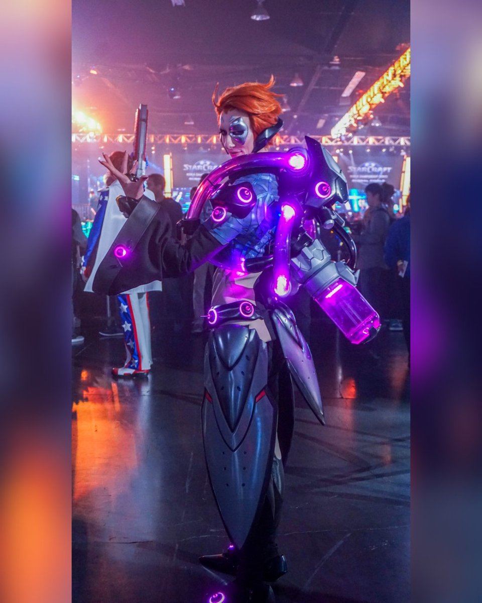 HenchStudios : #'Such a flawed creation.'

Its been a while since Moira was announced and we brought her to life with libbyivespole & keltonfx for playoverwatch! This is such a fun project to look back on, Blizzcon is always the best adventure! Whose pla…