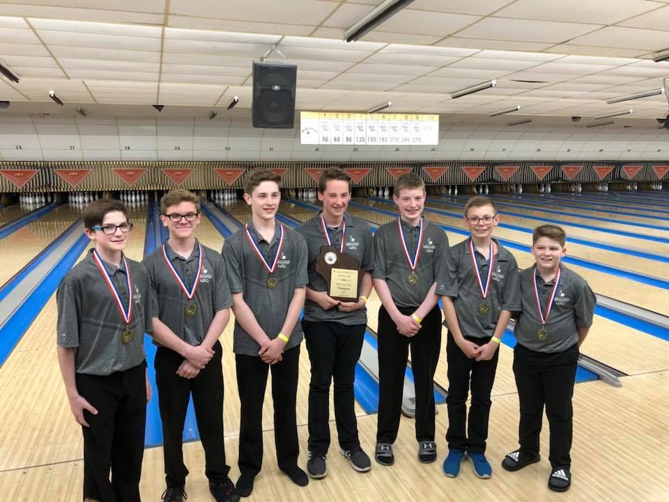 oostburgschools's tweet photo. Bowling teams representing OMS won both the BCAW Boys and Girls State Championships this past Saturday in Ashwaubenon. Congrats! 🎳 https://t.co/xJS7dvX4MB