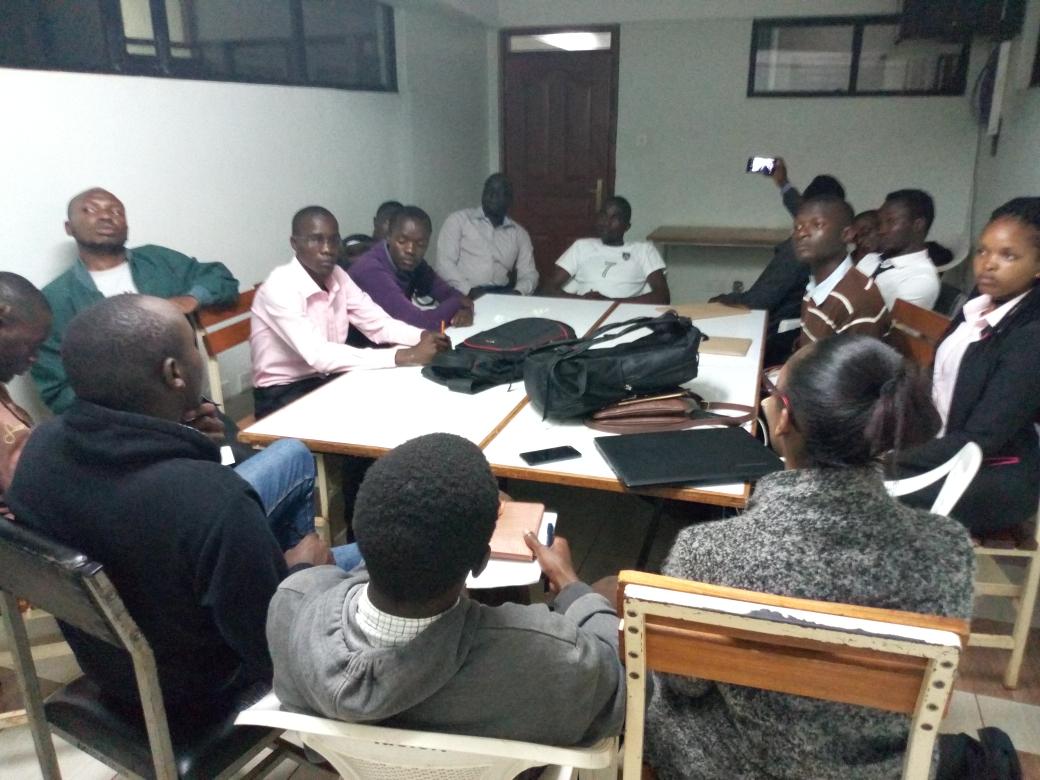 DKUTSO's tweet photo. A representative from the office of the county commissioner of education joined us in our meeting. 
Emphasis on the need for peace was made https://t.co/yo729DBBZh