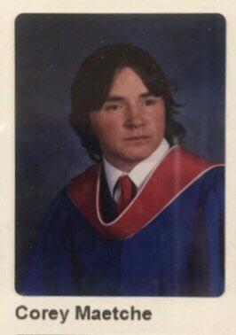 coreymaetche's tweet photo. Did you know that it’s #teacherappreciationday? I had the pleasure of insuring a #yyc teacher today. In return found my graduation photo hanging in the halls of her school. Thanks for all you do, teachers!

#insurance #teachers #ididnotgraduateinthe70’s #thathairtho #TeachersDay https://t.co/BdhL2IQdIa
