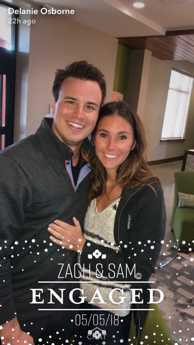 daviddj4882's tweet photo. Congratulations Sam and Zach!! I am thrilled for you!! Love these kids!! https://t.co/hjzPseubQ3