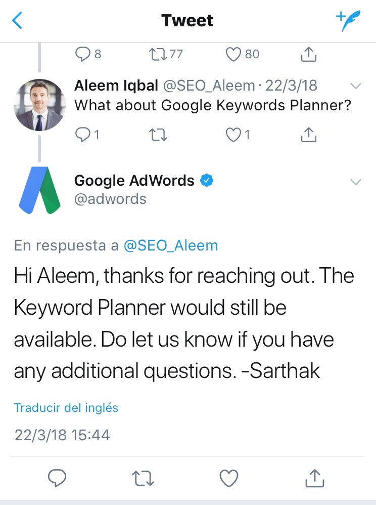 itworks4humans's tweet photo. Atención a lo que acaba de publicar #GoogleAdwords van a empezar a cancelar cuentas que no hayan gastado dinero en los últimos 15 meses. Podremos utilizar el #KeywordPlanner? Dicen que si, pero si cancelan las cuentas, cómo accederemos? https://t.co/Z46RLLscc0