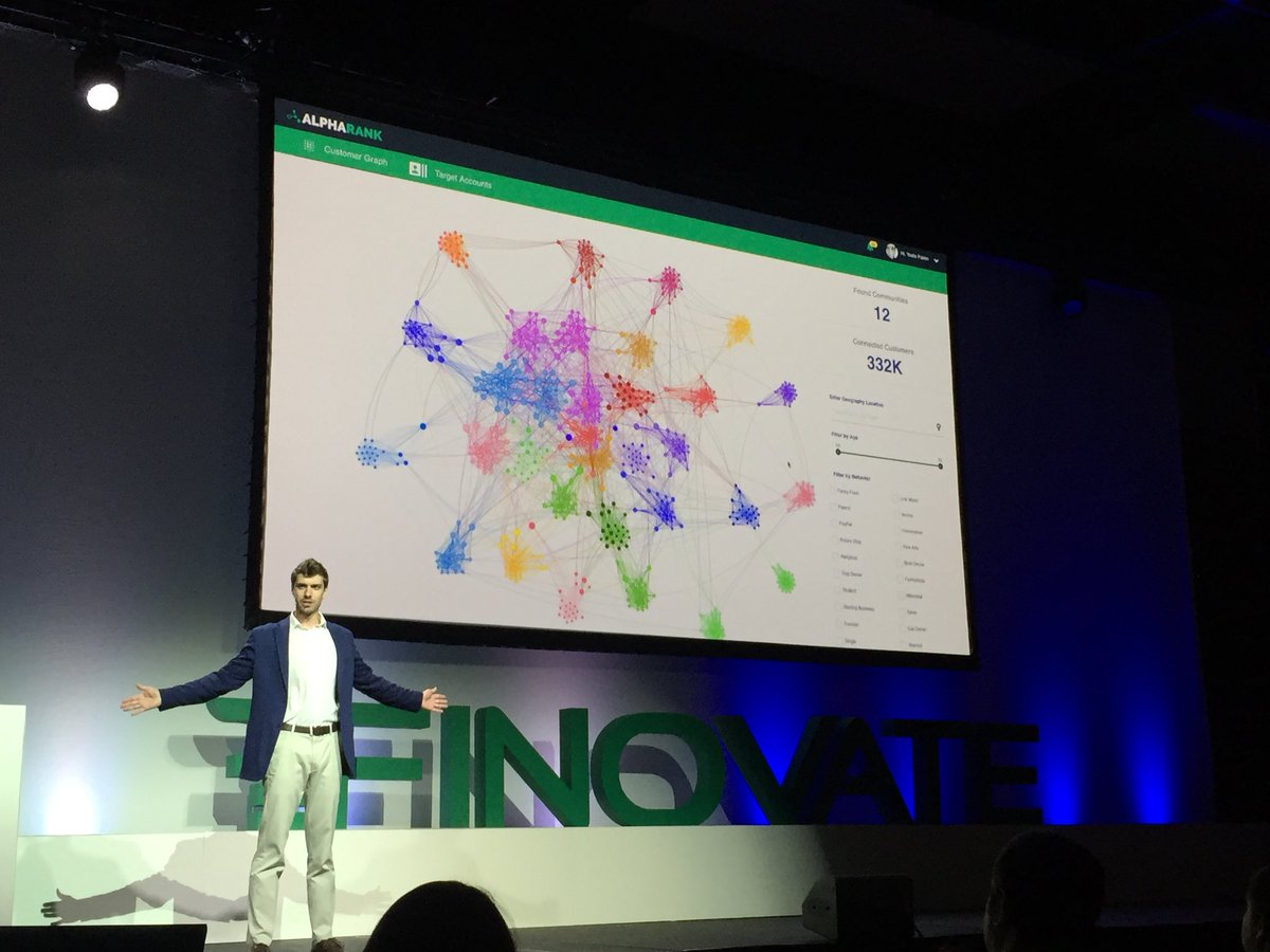 AXANext's tweet image. .@Alpharank creates customer graphs based on your payment data to inform community targeted marketing #interesting