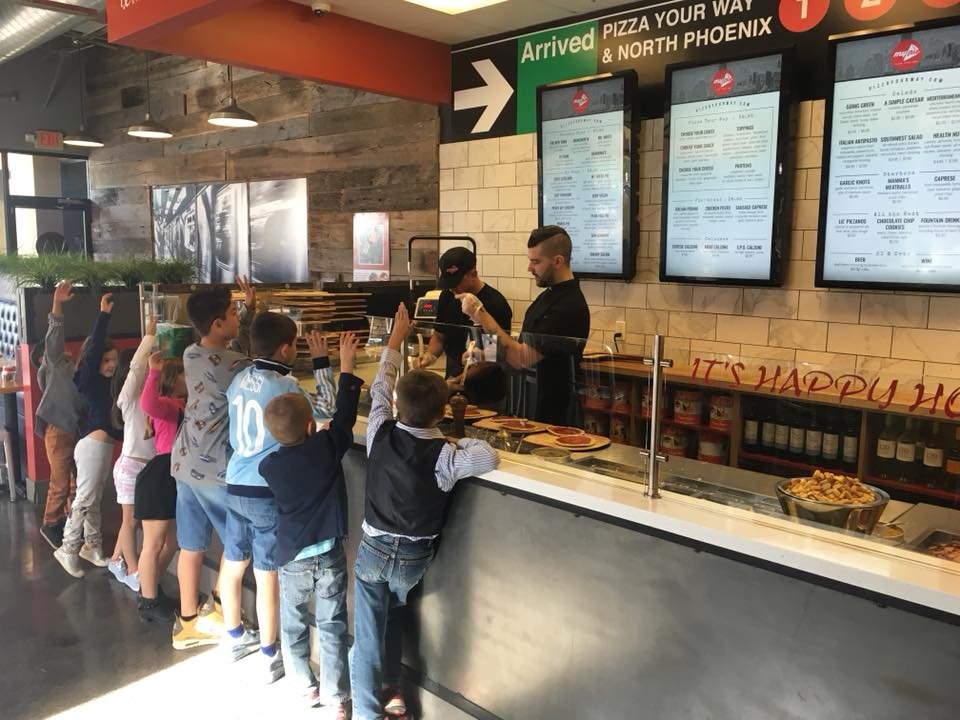 PizzaUrWay's tweet photo. With just a few short weeks left of the school year, we're thinking ahead to summer camp season! Book your field trip lunch today by contacting Ashley Parker @ ashleyparker@pizzayourway.com https://t.co/bPYGDmTyvN