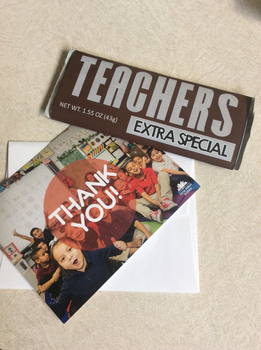teachmsdavis's tweet photo. Thank you @drinkli11 and TPS Service Desk, for thinking of me during TAW... #successTPS https://t.co/YlXdZSuFE0