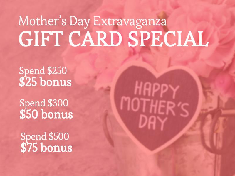Join Us for Our 12th Year Mother's Day Extravaganza Weekend! conta.cc/2K0bHly