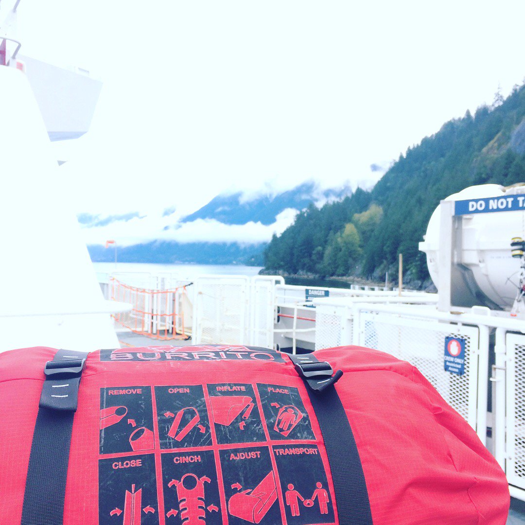 FairburnS's tweet photo. The #polarburrito #designforextremes - a passive rewarding project involving the amazing @SusanREaton_Geo and the @sednaepic seawomen - will be on exhibition at the @bctechsummit drop by, #getwarm and say hi. #productdesign @WilsonDesignKPU https://t.co/CKuPaUmYLY