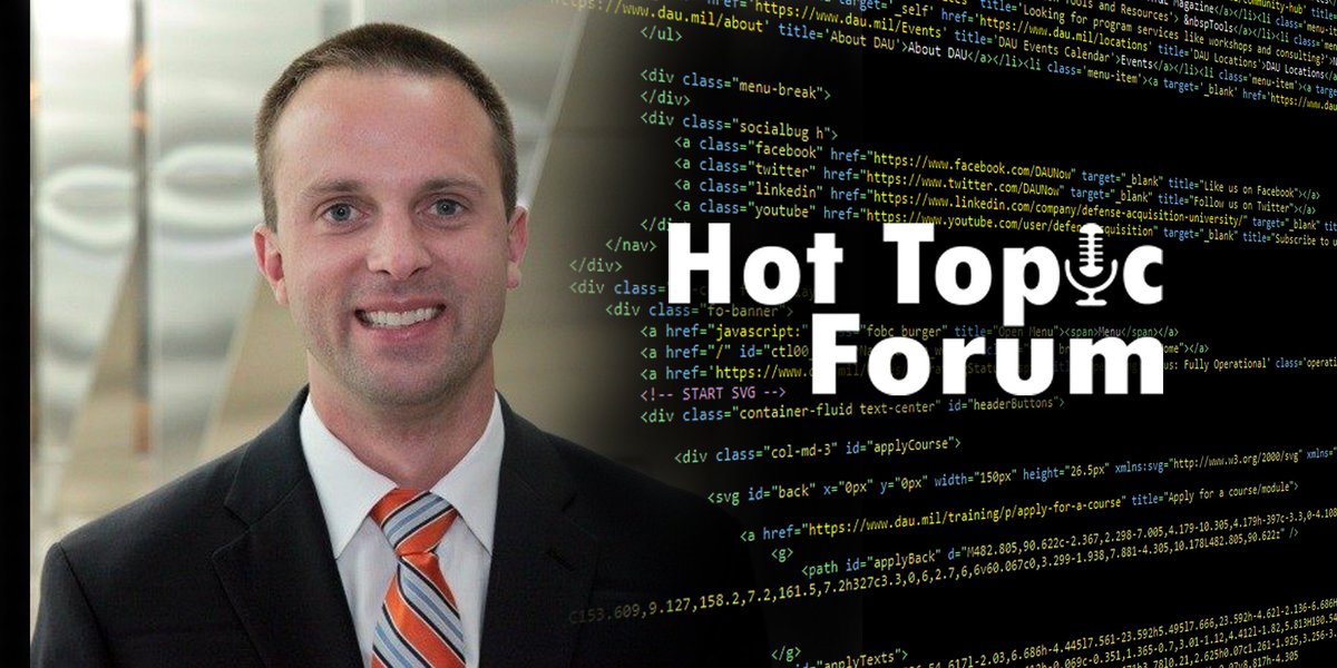 #TuesdayThoughts - The #Agile wave is coming. Join us Wed. May 16 from 10-11:30 a.m. (EDT) for a question and answer session with <a href="/KevinWince/">PlayEd. Project</a>, the expert leading <a href="/DHSgov/">Homeland Security</a>'s agile transformation. Details - dauaaevents.org/hottopic/info.…