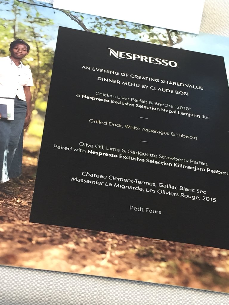 lisajenkins02's tweet photo. Interesting panel discussion going on here @bibendumSW3 about #thedifferenceshemakes with #nespresso https://t.co/fU4r62YnMu