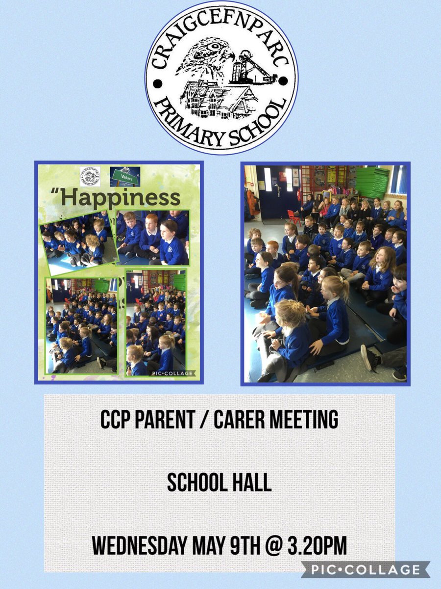 CCPPSchool's tweet photo. Everyone is welcome @ the meeting tomorrow, to find out more info about our open day ,advertising etc. Donβt worry if you are unable to make it ,as the FB page will be updated. Please see the Chair of the PTA for more info. Thanks everyone ππ»#ccpcommunity #ccpnews #ccpPTA https://t.co/fxaFI65yg5