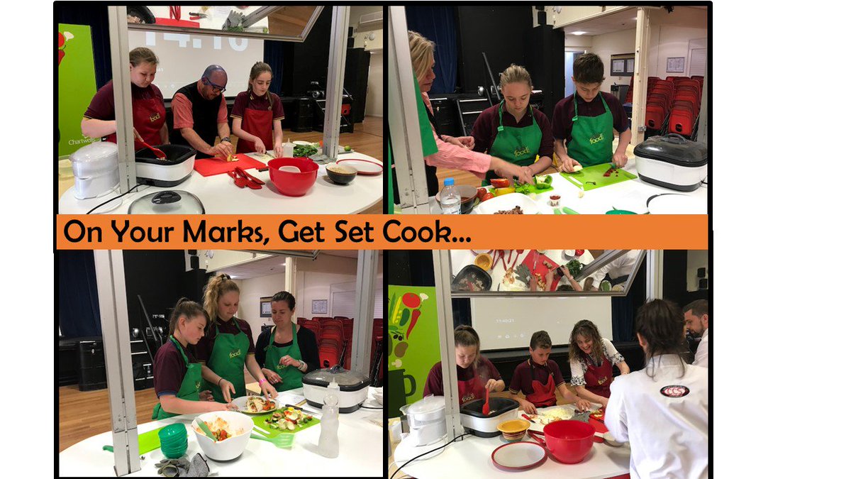 ChurchillMissT's tweet photo. @ChurchillAcad Today our Year 8 students took part in a healthy eating activity, which was ran by @CASFchartwells. Two teams accompanied by a member of staff competed against each other to produce, cook and present a healthy meal within 15 minutes! #determination #HealthyEating https://t.co/nPPEwM3V0a