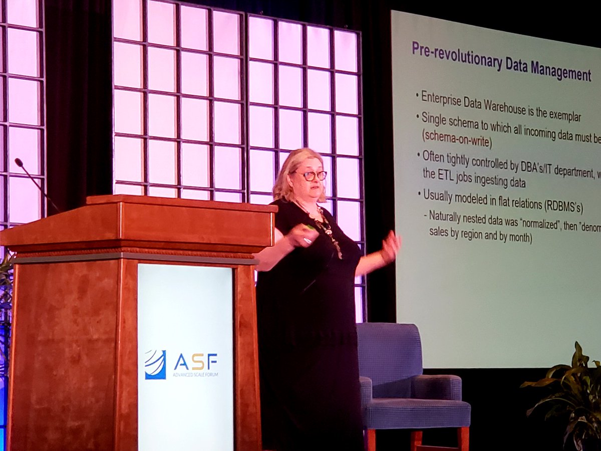 AdvScaleForum's tweet image. Comcast&apos;s Barbara Eckman talks data governance #BigData Bastille Day: &quot;We own the data now.&quot; #AdvScaleForum