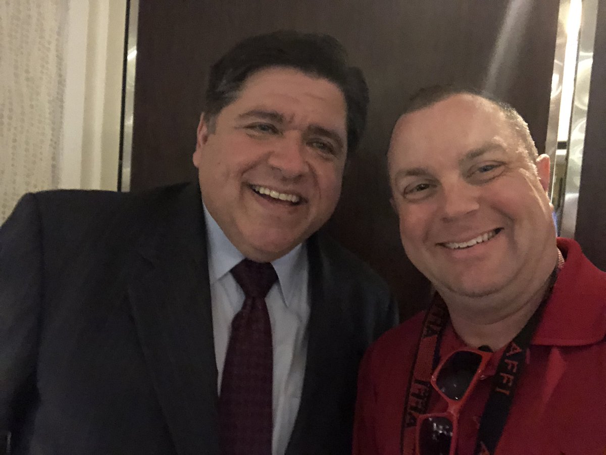 IAFF26's tweet image. The next governor of the state of Illinois. #AFFIendorsed