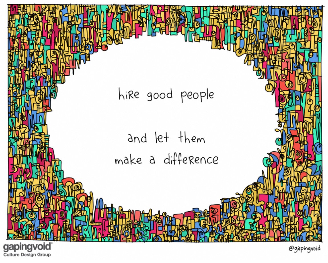 christiangarcia's tweet photo. True words. @gapingvoid https://t.co/rmnCHSo4aP