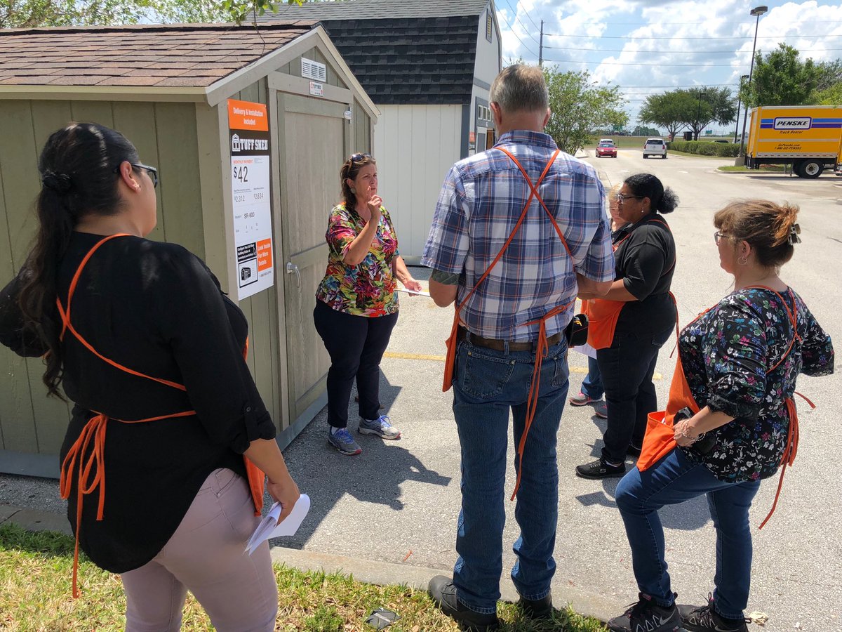 Nancy from Tuff Sheds giving Great PK at Specialty Tuesday!!! <a href="/BlakeyTracie/">Tracie Blakey</a> <a href="/Dmctarsney/">Don McTarsney</a> <a href="/SE_RSM_Aponte/">Angel Aponte</a> Let’s Sell some Sheds Team!!