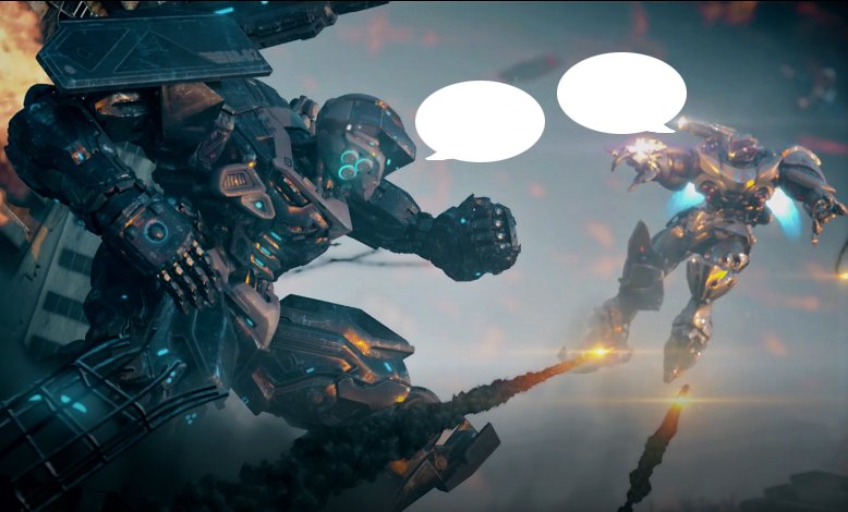 archangelvrgame's tweet photo. Caption this image! The winning caption will be posted here and on our Facebook page! #Hellfire #VR #Mechs #SkydanceInt https://t.co/wBcnZAikNT
