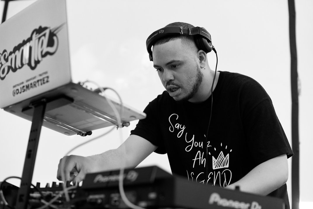 vibe105to's tweet photo. @DJSMARTIEZ says: It's a race for me. You want to set a pace and it's those preparations where you want to apply pressure and for me, it was just coming out in my own way. #vote24djs #24hrs24djs #24hours24djs #24djs #battlecodes #team416 #vibe105to #djsmartiez and DJ mentions. https://t.co/RT95BxWSNV