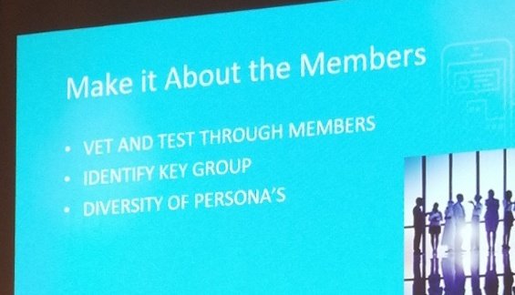 JenniferSyer's tweet photo. Don't be afraid to solicit your "loud" members... you want honesty, not convenience.... #diginow https://t.co/oyeS7dwrfJ