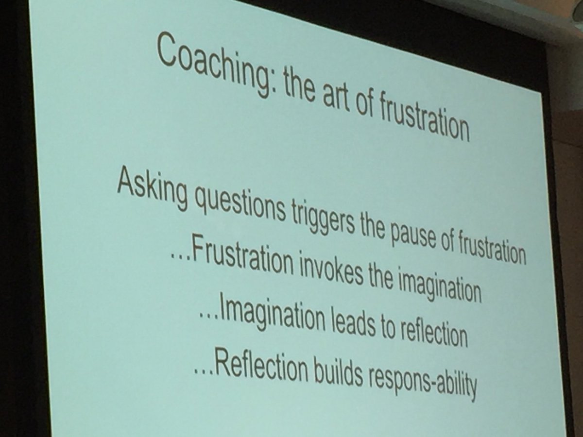 barbara_babcock's tweet photo. Am tweeting about #coaching this week because it’s #InternationalCoachingWeek This slide from #UKICF2018 gives a brilliant description of it. And response-ability leads to action and #change @UK_ICF @UKICFConference #ExperienceCoaching https://t.co/lmWIimulwK