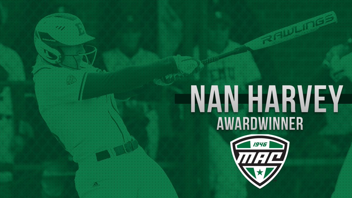 Commitment. Toughness. Leadership. 

Lauren Holdsworth (<a href="/laurenholds2/">Lauren✞</a>) is the 2018 Nan Harvey Award recipient!

Full story: bit.ly/2FTYj04 

#EMUEagles #MACtion