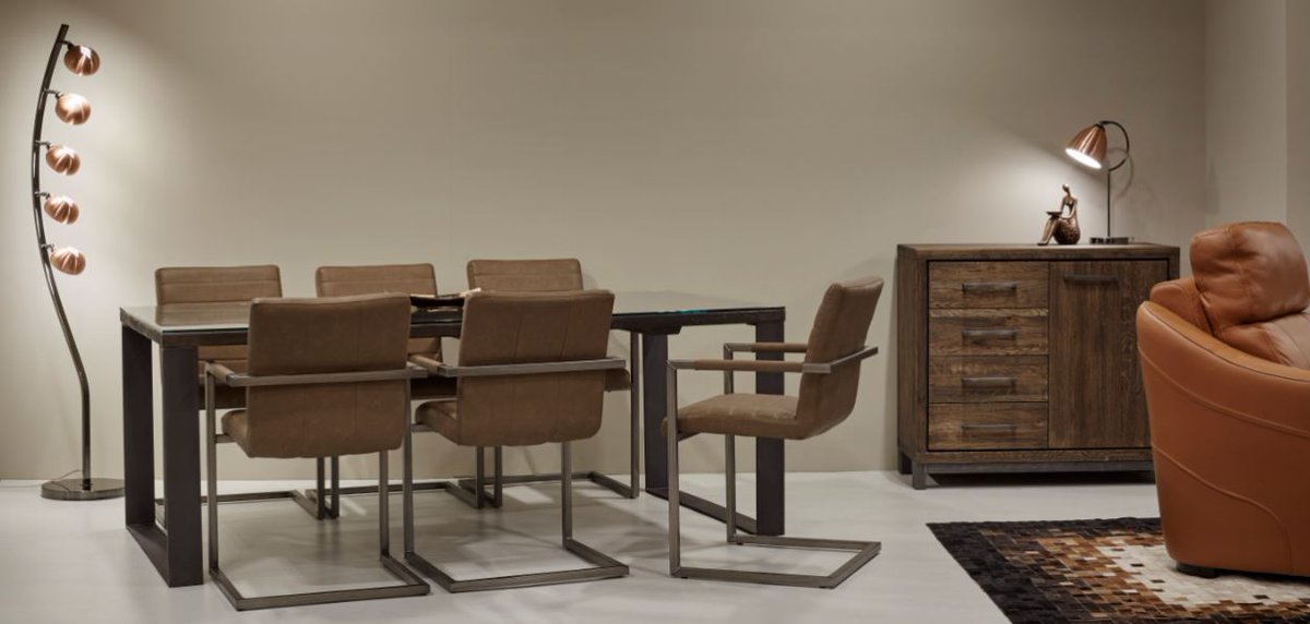 pa_furnishings's tweet photo. This modern #Scandi #SolidWood &amp; Steel #DiningSet is one of our best sellers! Available in a range of colours &amp; #DiningTable thicknesses. Range of #DiningChairs &amp; matching #Sideboards also! Visit us in store to see this &amp; more! You can also view more here> https://t.co/ikS5osaL90 https://t.co/f3wcoQHRCi