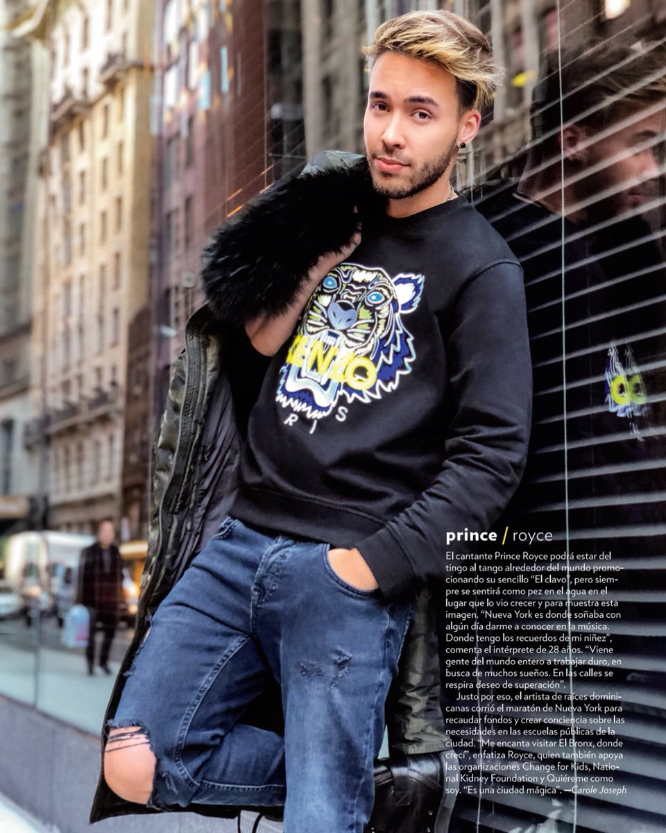 PrinceRoyce's tweet photo. Entre los 50 más bellos del 2018! Gracias @peopleenespanol 🙏#50masbellos https://t.co/4wVs7YXoYz